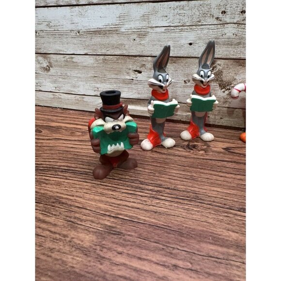 Vintage‎ 1997 Warner Brothers Looney Tunes Christmas Tree Light Covers HD42 - Picture 2 of 9